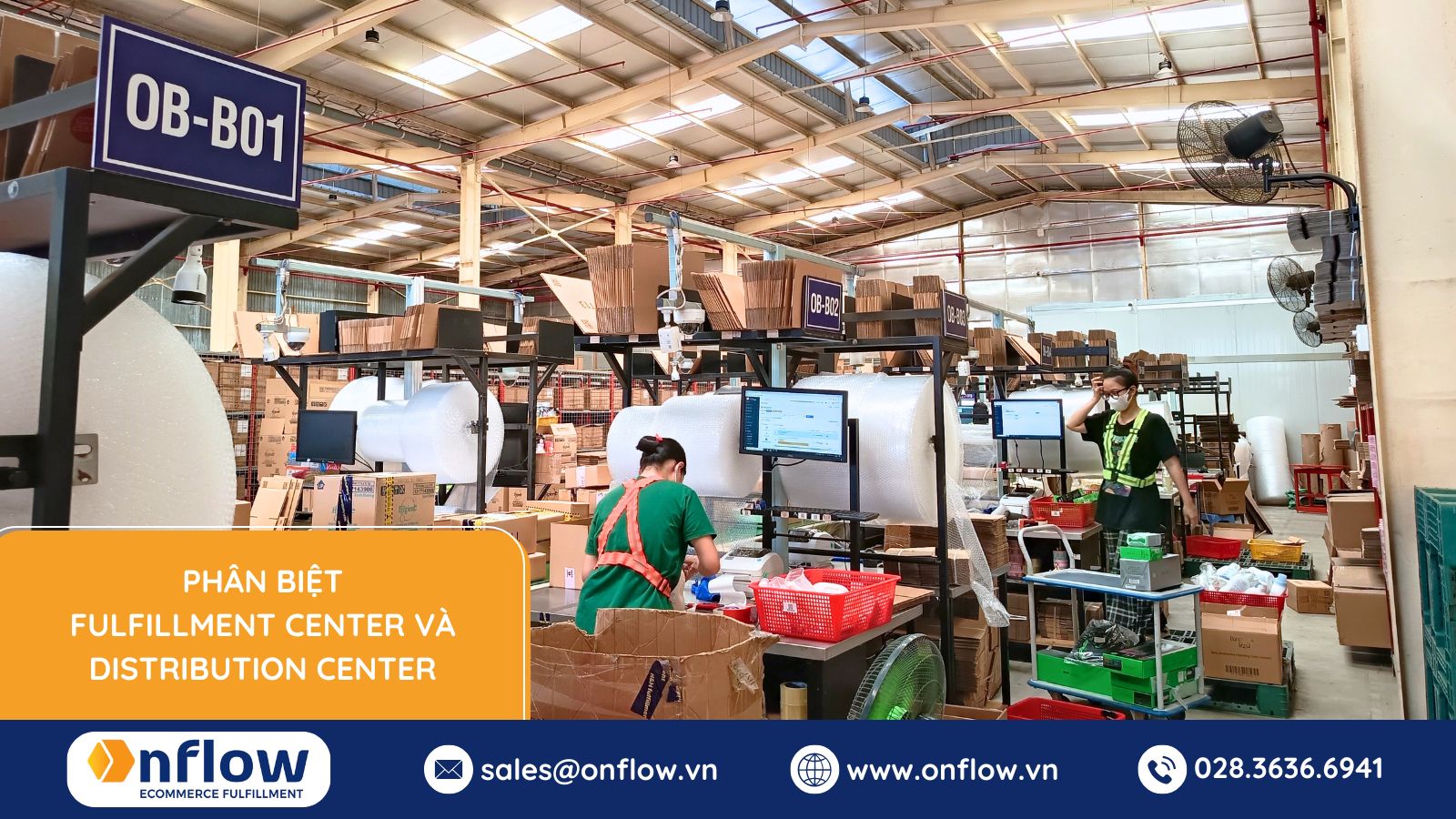 Phân Biệt Fulfillment Center Và Distribution Center