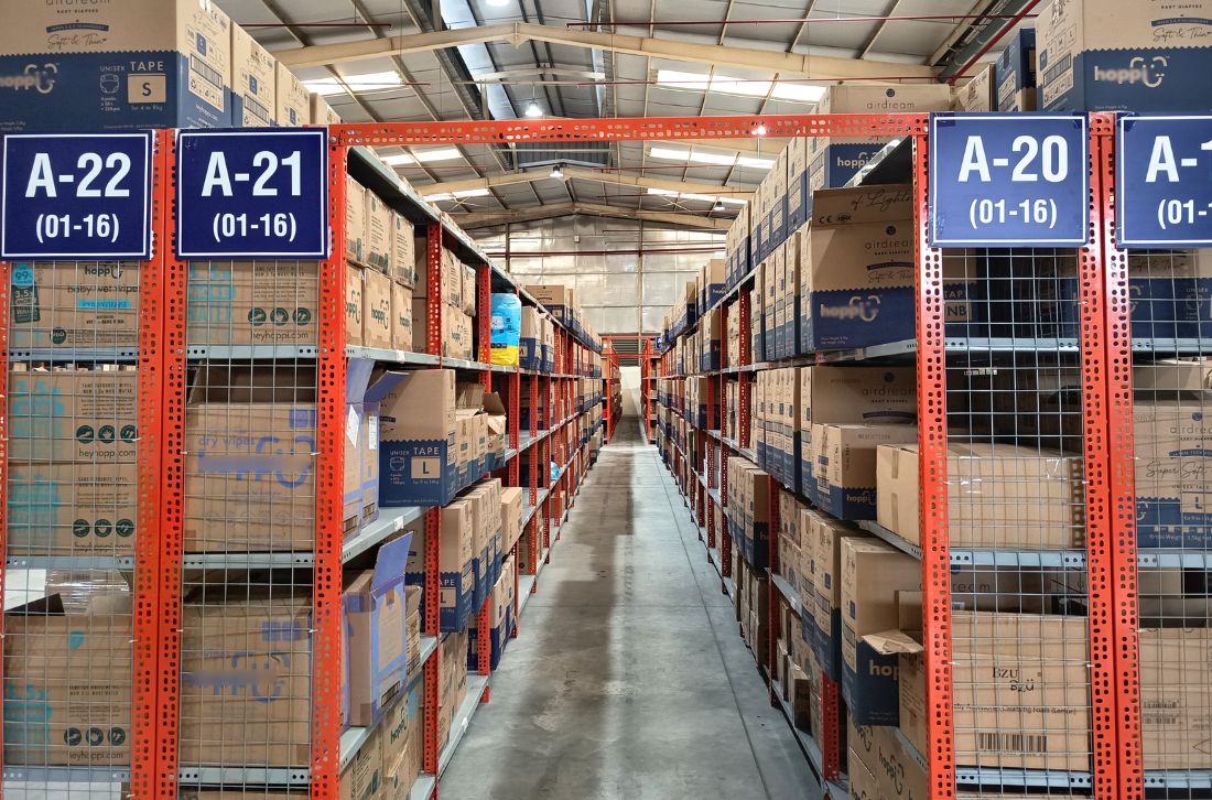 Hàng tồn kho được quản lý khoa học tại kho Fulfillment