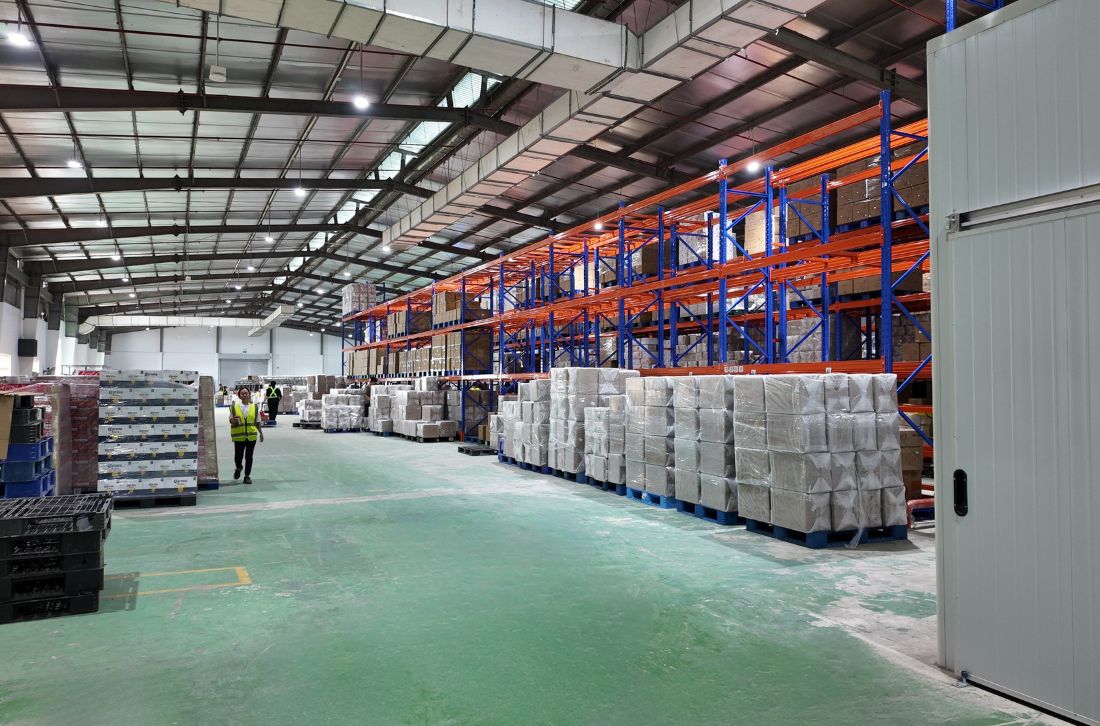 Fulfillment center có cơ sở hạ tầng hiện đại