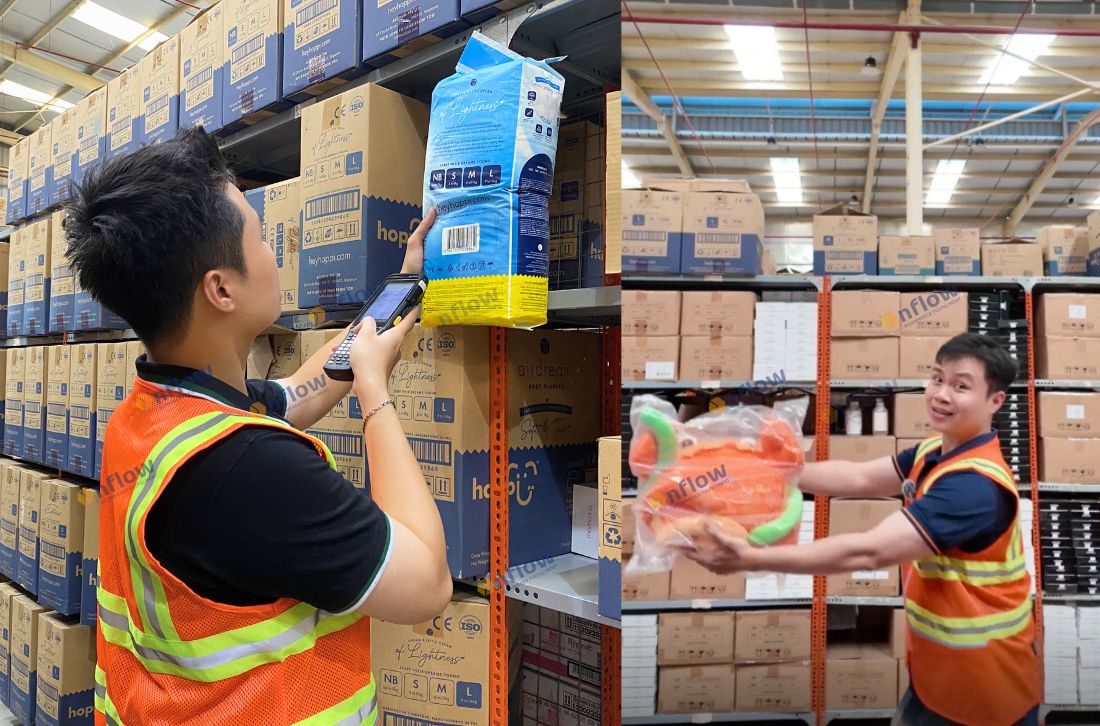 Fulfillment ngành hàng mẹ và bé: Lưu kho tiêu chuẩn cao