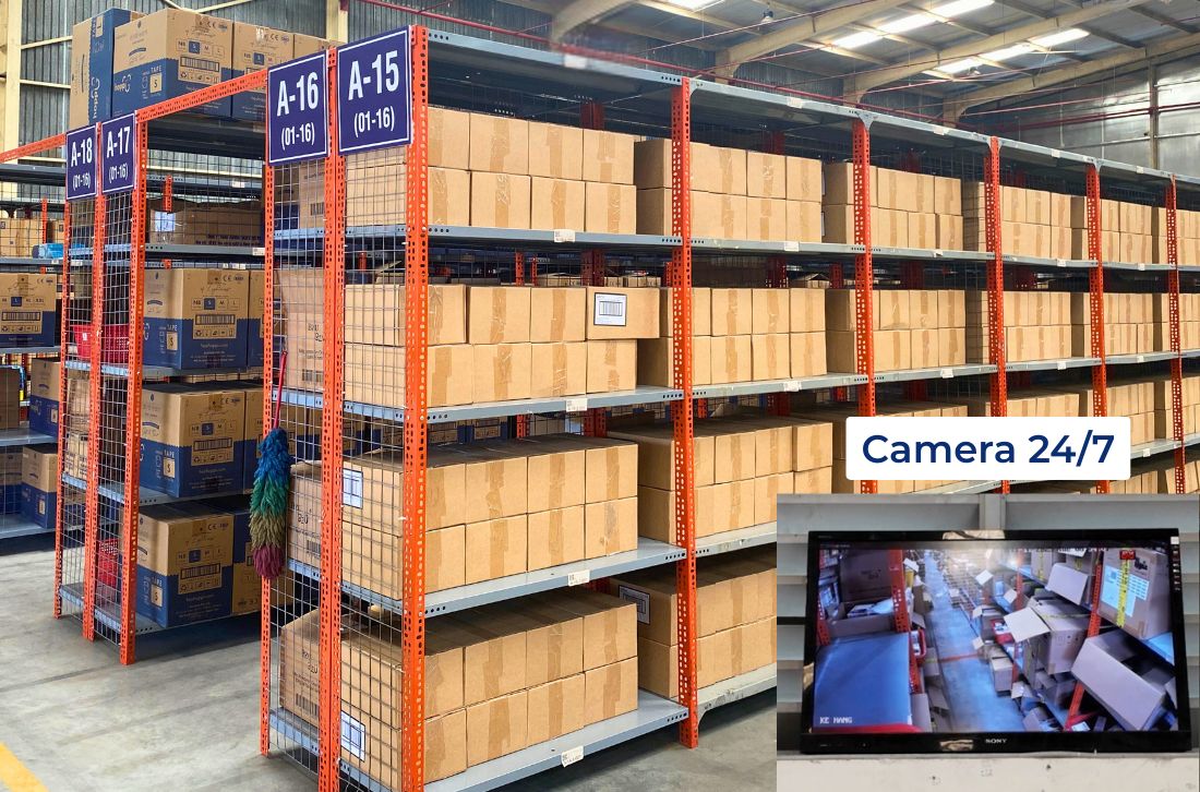 Kho Fulfillment đảm bảo an toàn hàng hoá