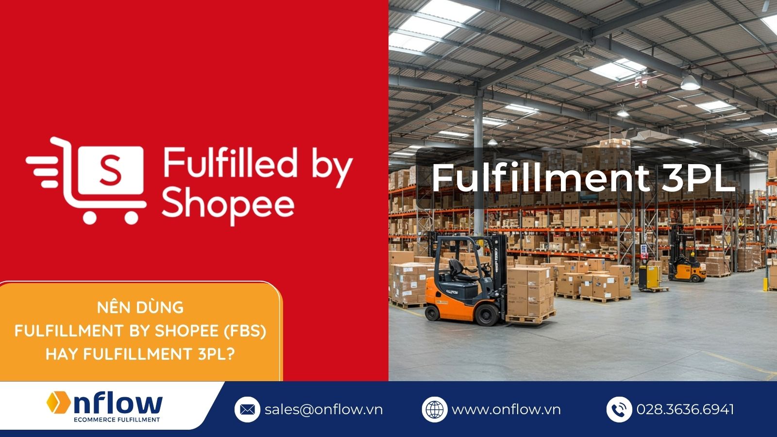 Nên Dùng Fulfillment By Shopee (FBS) Hay Fulfillment 3PL?