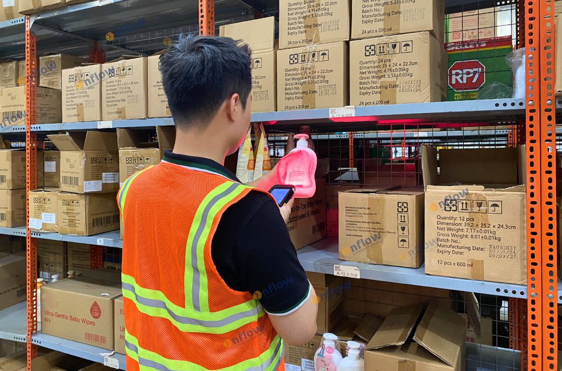 Picking bằng thiết bị PDA giúp giảm sai sót