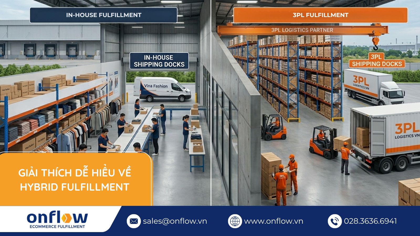Giải Thích Dễ Hiểu Về Hybrid Fulfillment