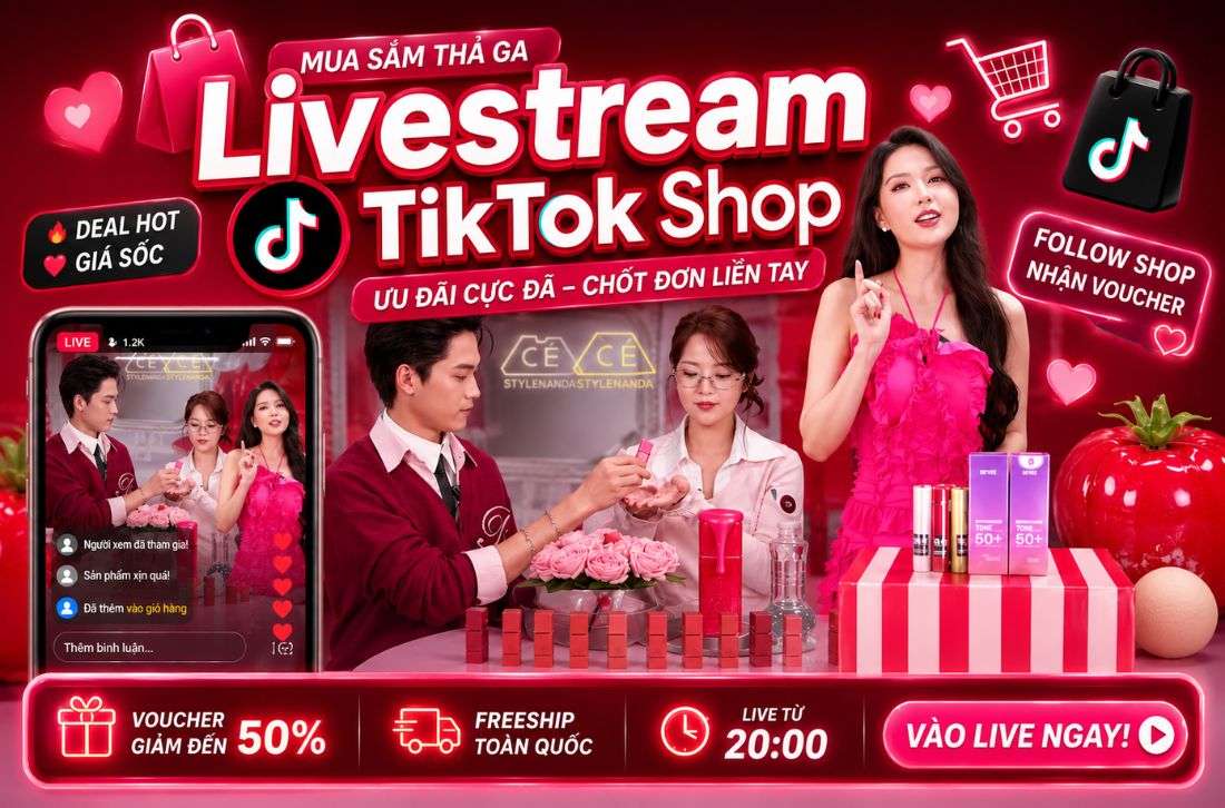 Vì sao Brand vận hành Tiktok Shop dễ vỡ trận khi livestream?